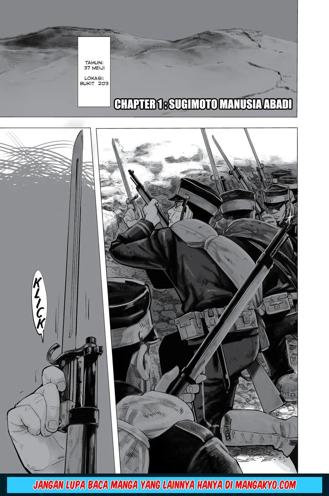 Golden Kamuy chapter 1 halaman 2