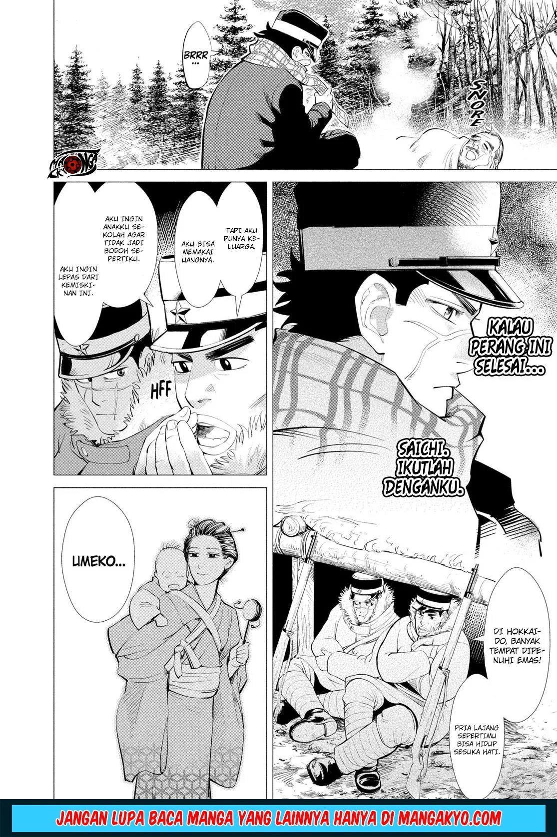Golden Kamuy chapter 1 halaman 22