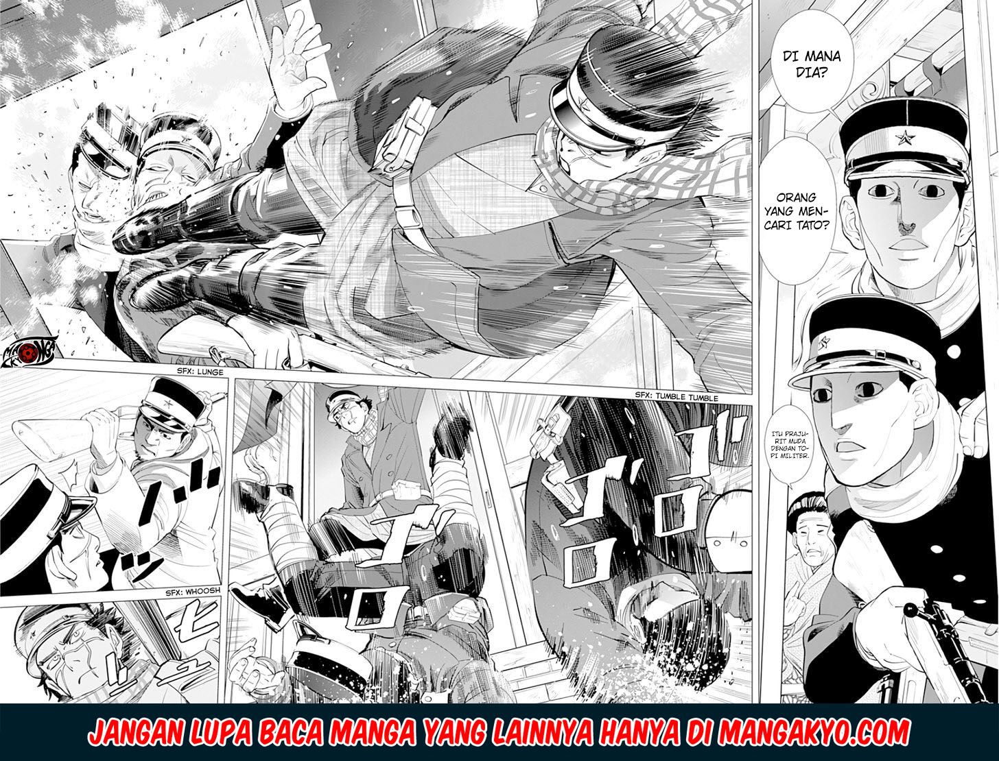 Golden Kamuy chapter 15 halaman 14