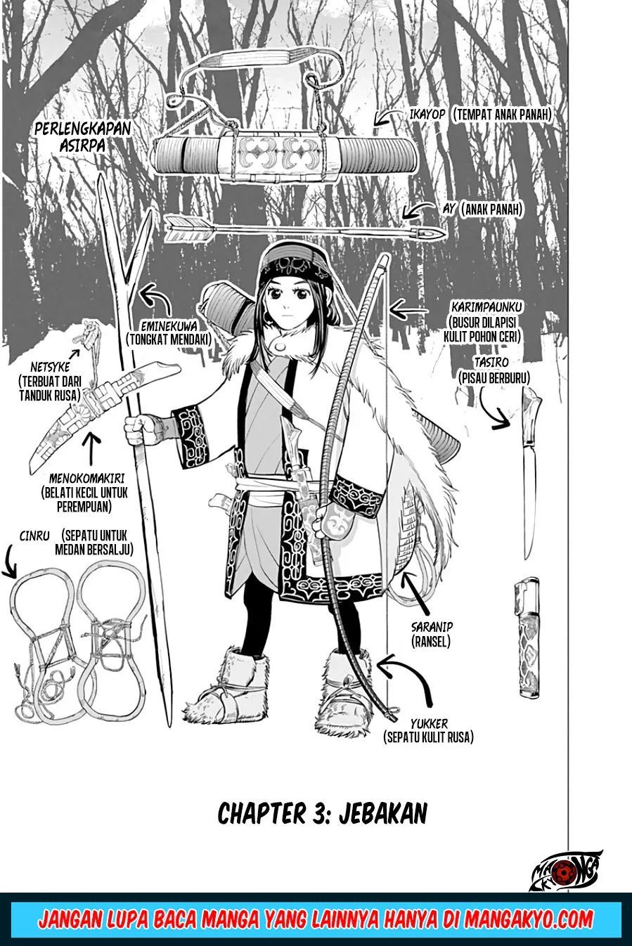 Golden Kamuy Bab 3 halaman 1