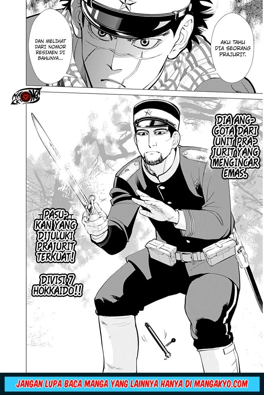 Golden Kamuy Bab 4 halaman 19