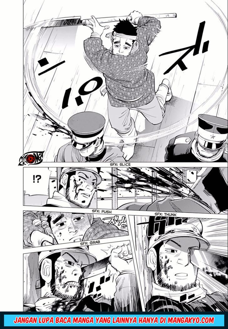 Golden Kamuy Bab 40 halaman 10