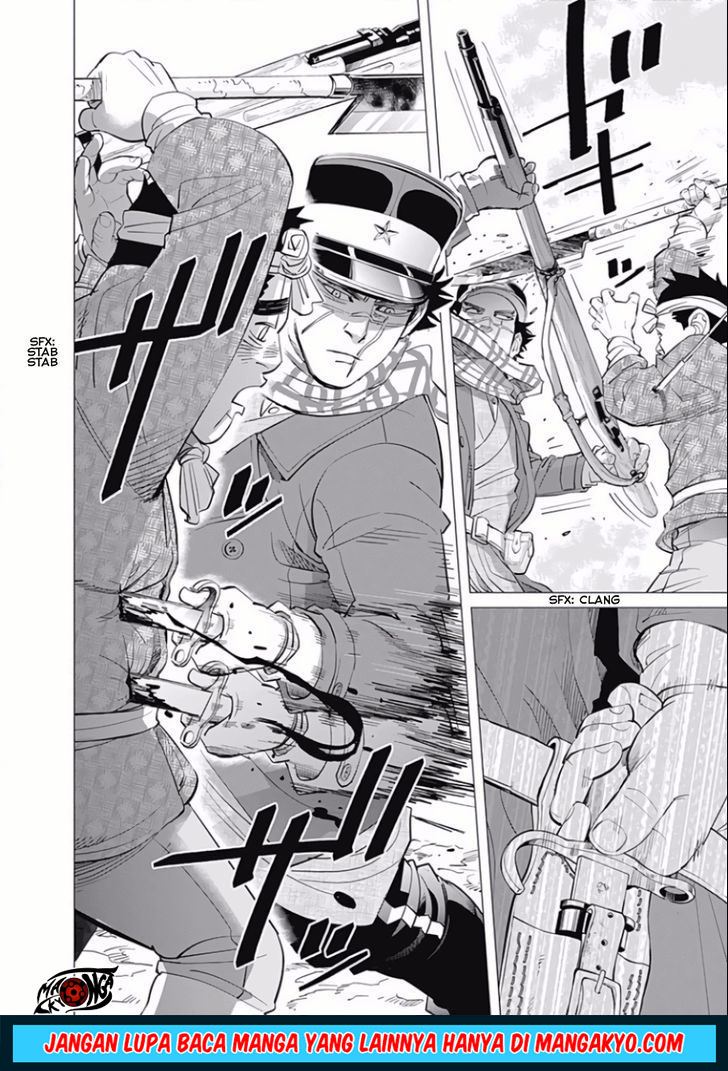 Golden Kamuy Bab 40 halaman 18