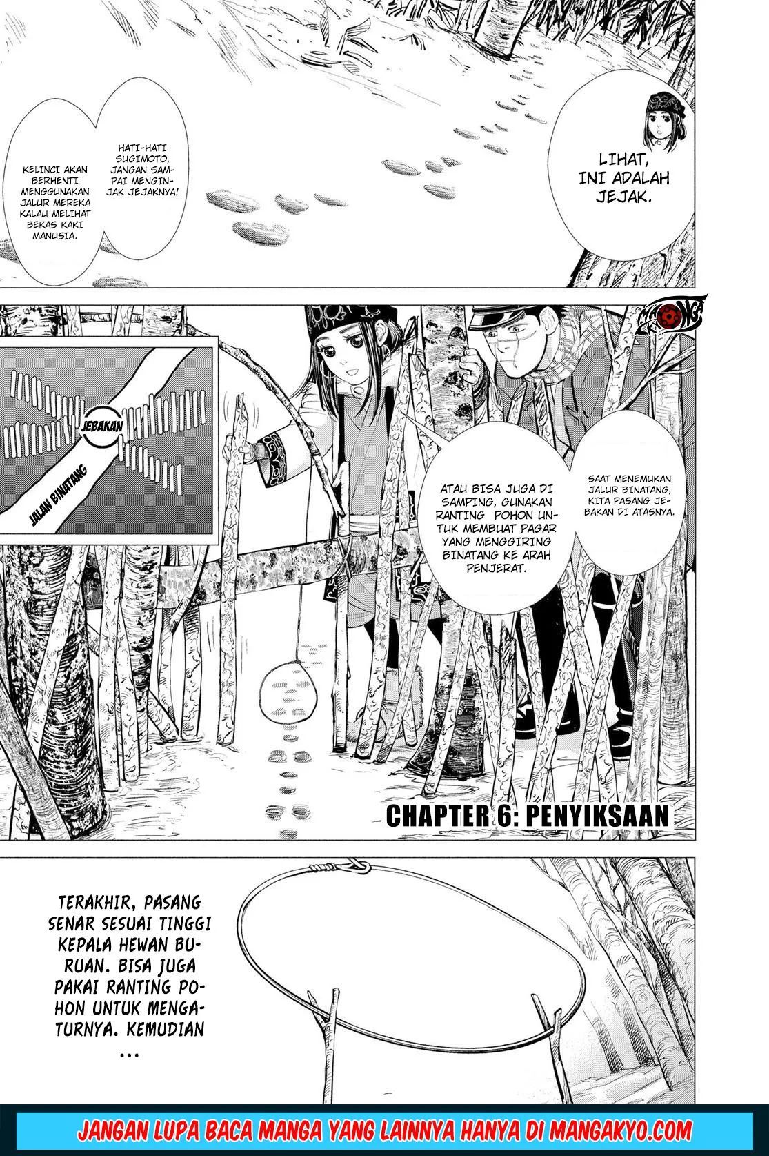 Golden Kamuy chapter 6 halaman 1