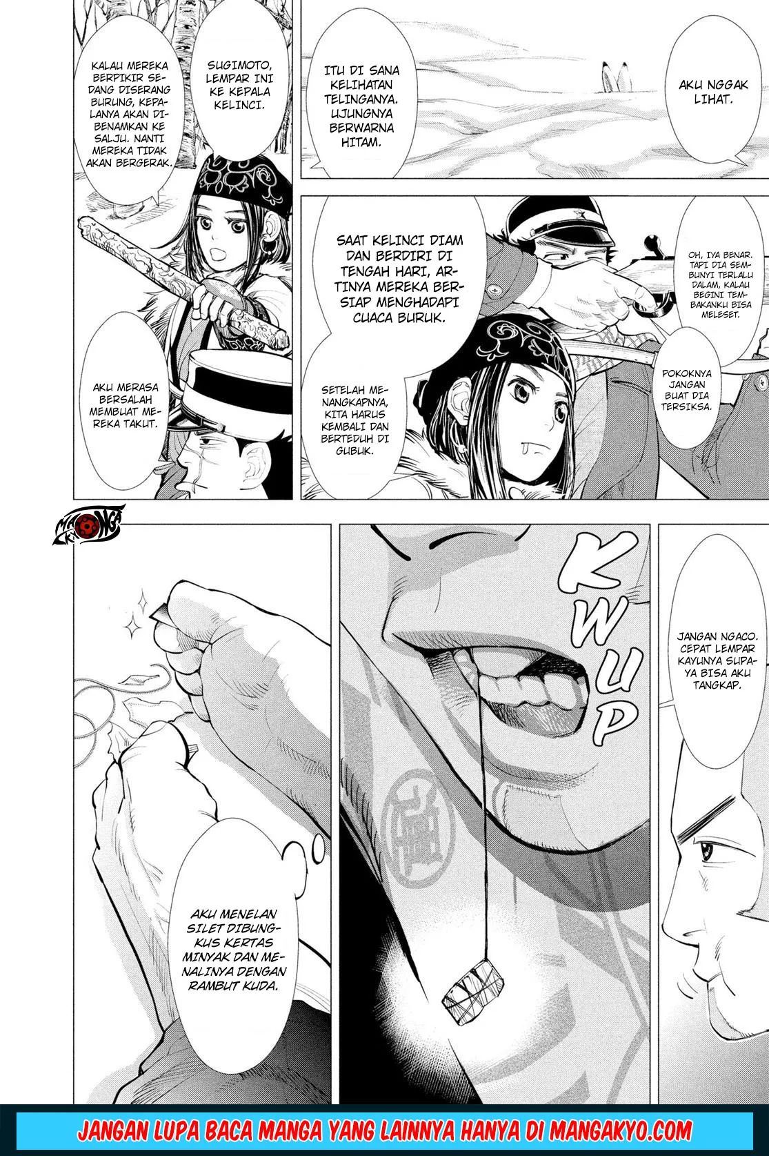Golden Kamuy chapter 6 halaman 12