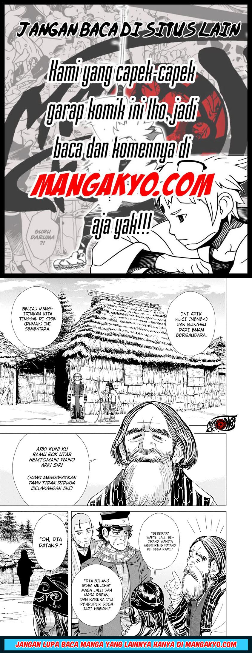 Golden Kamuy chapter 60 halaman 10