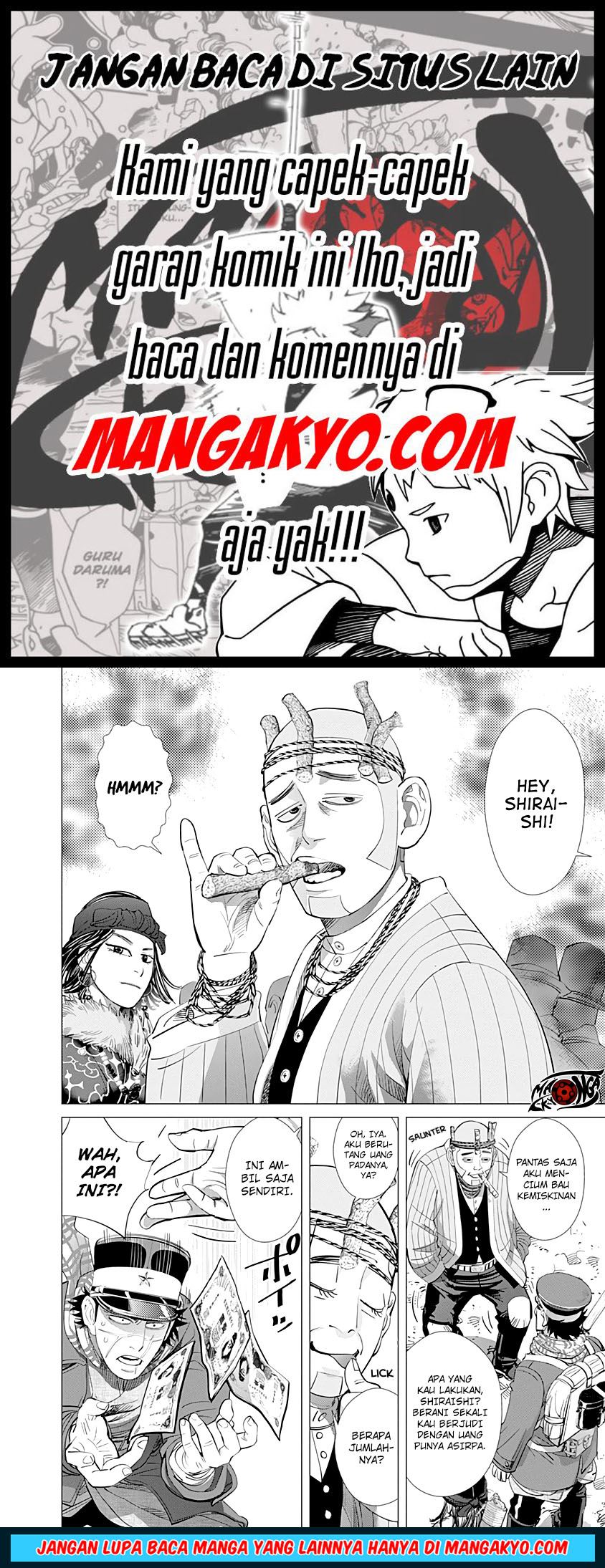 Golden Kamuy chapter 61 halaman 10