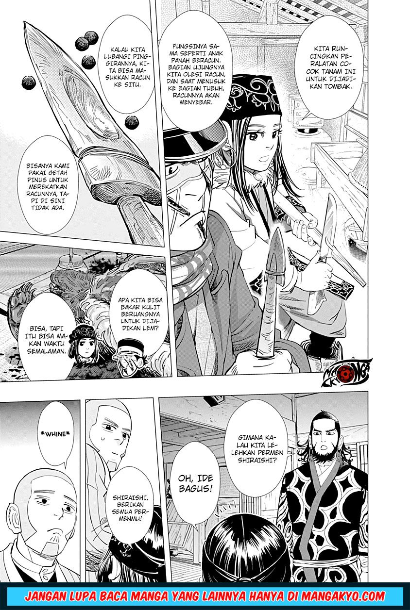Golden Kamuy chapter 68 halaman 17