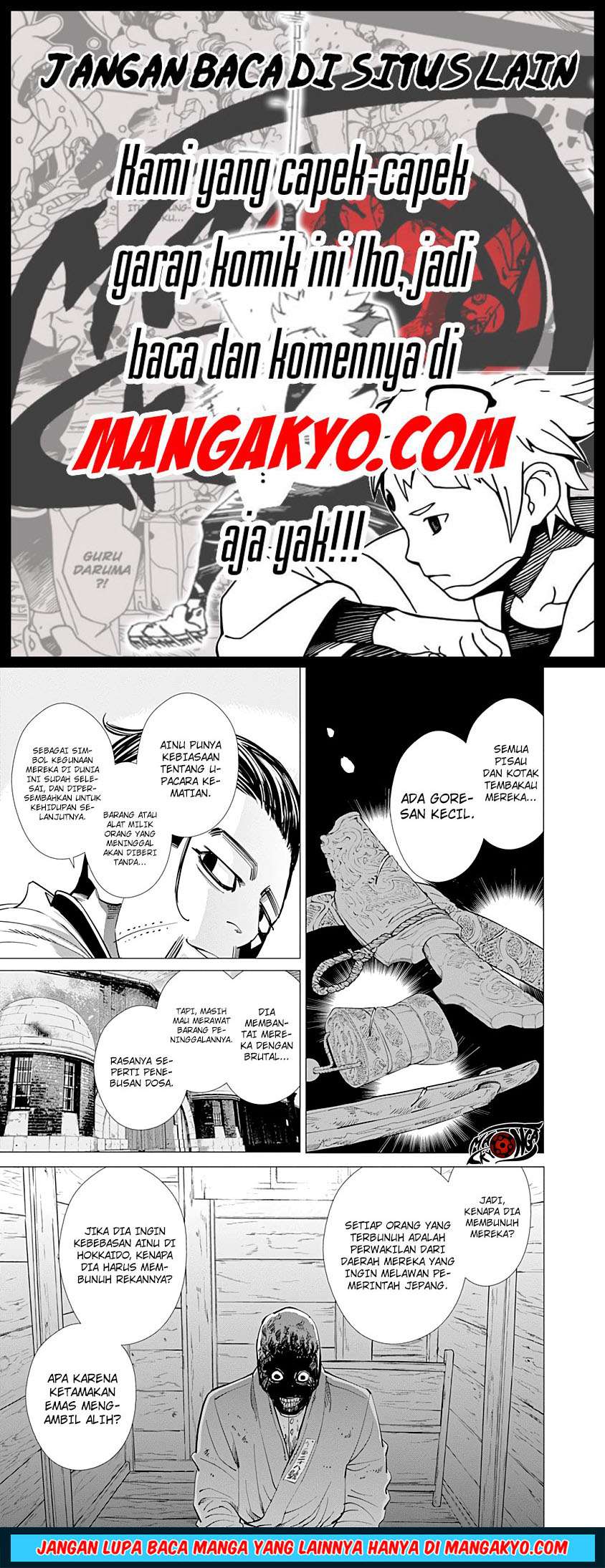Golden Kamuy chapter 70 halaman 9