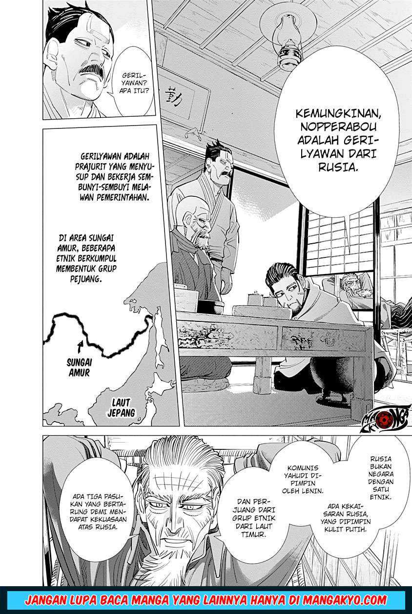 Golden Kamuy chapter 70 halaman 10