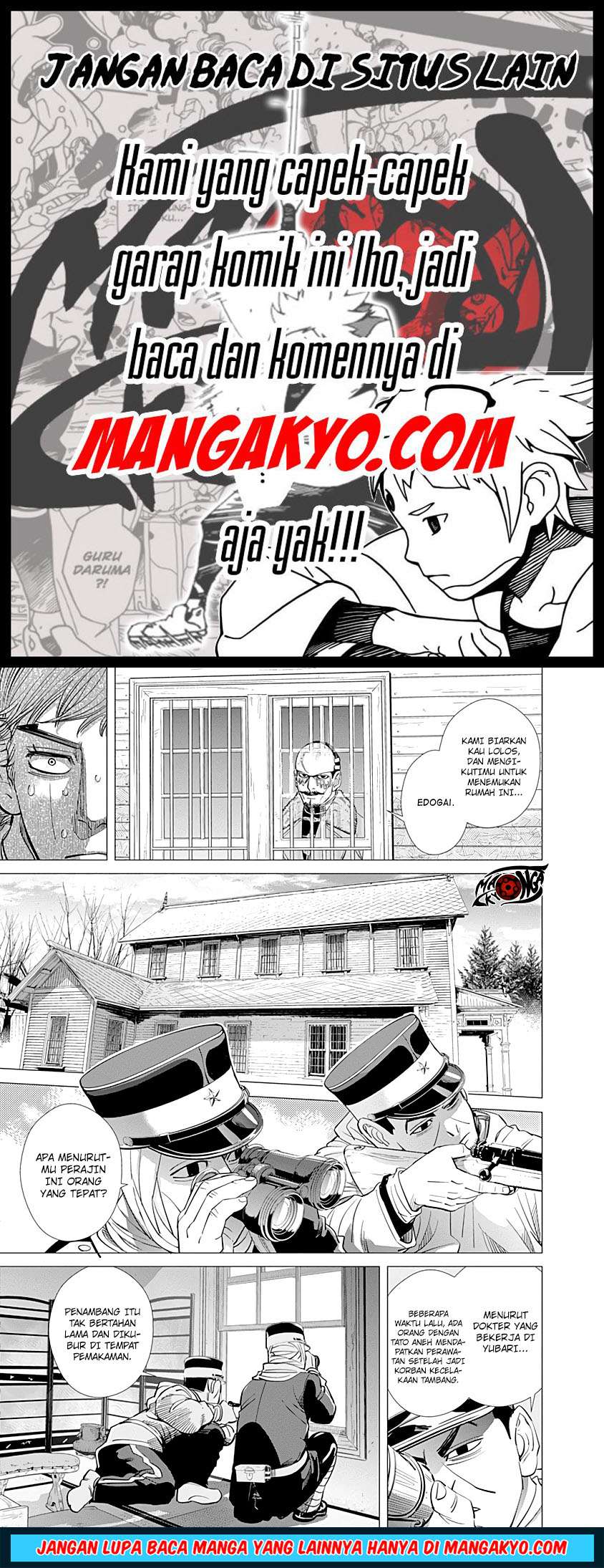 Golden Kamuy Bab 71 halaman 9