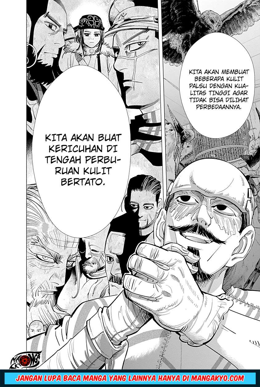 Golden Kamuy chapter 72 halaman 17