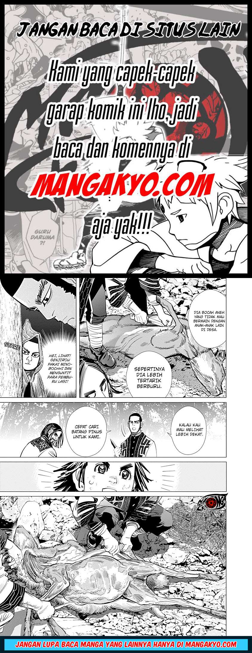 Golden Kamuy chapter 74 halaman 9