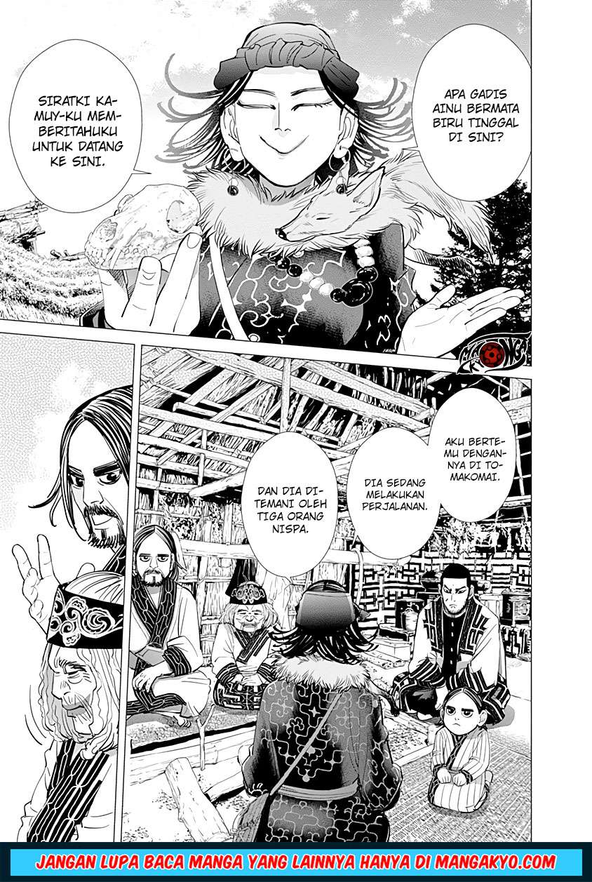 Golden Kamuy chapter 74 halaman 17