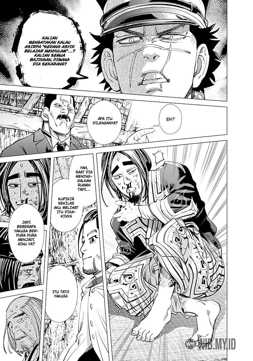 Golden Kamuy Bab 88 halaman 18