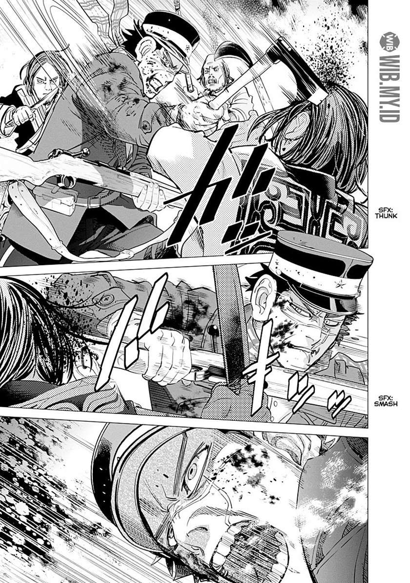 Golden Kamuy chapter 89 halaman 16