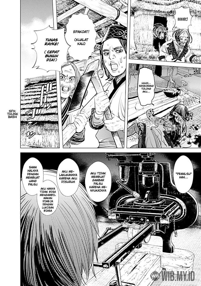 Golden Kamuy chapter 89 halaman 17