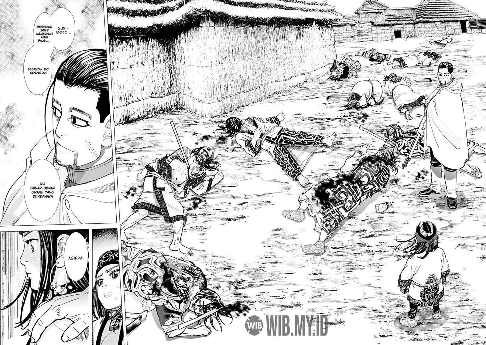 Golden Kamuy chapter 90 halaman 14