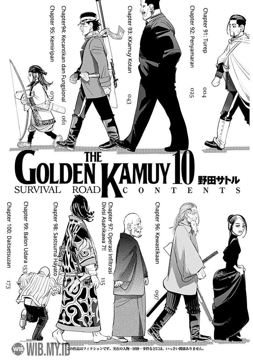 Golden Kamuy chapter 91 halaman 4