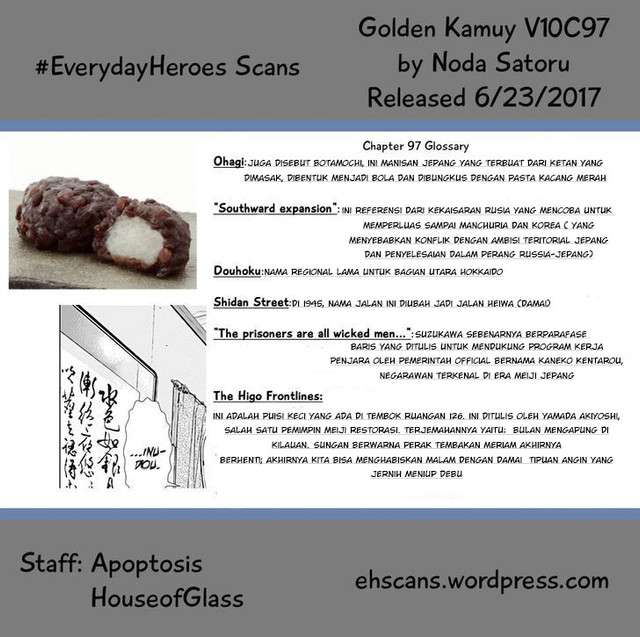 Golden Kamuy Bab 97 halaman 21