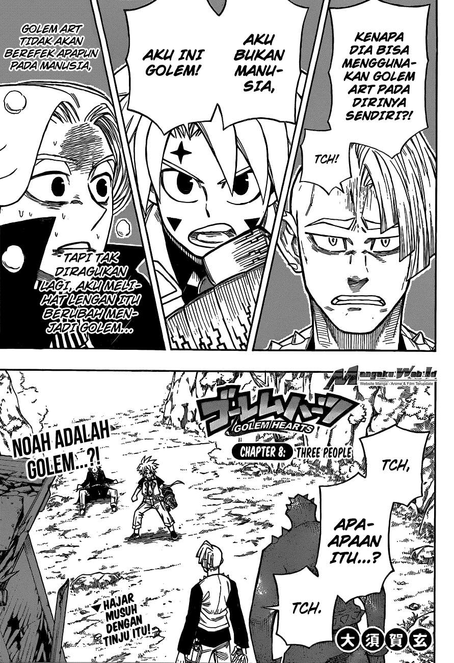 Golem Hearts Bab 8 halaman 1