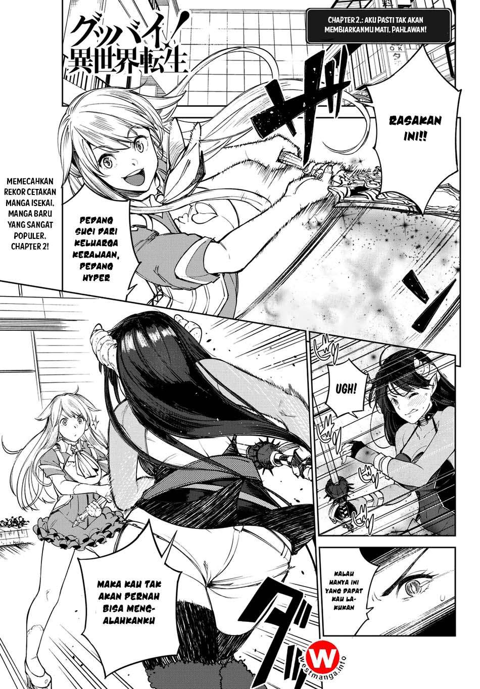 Goodbye! Isekai Tensei Bab 02 halaman 1