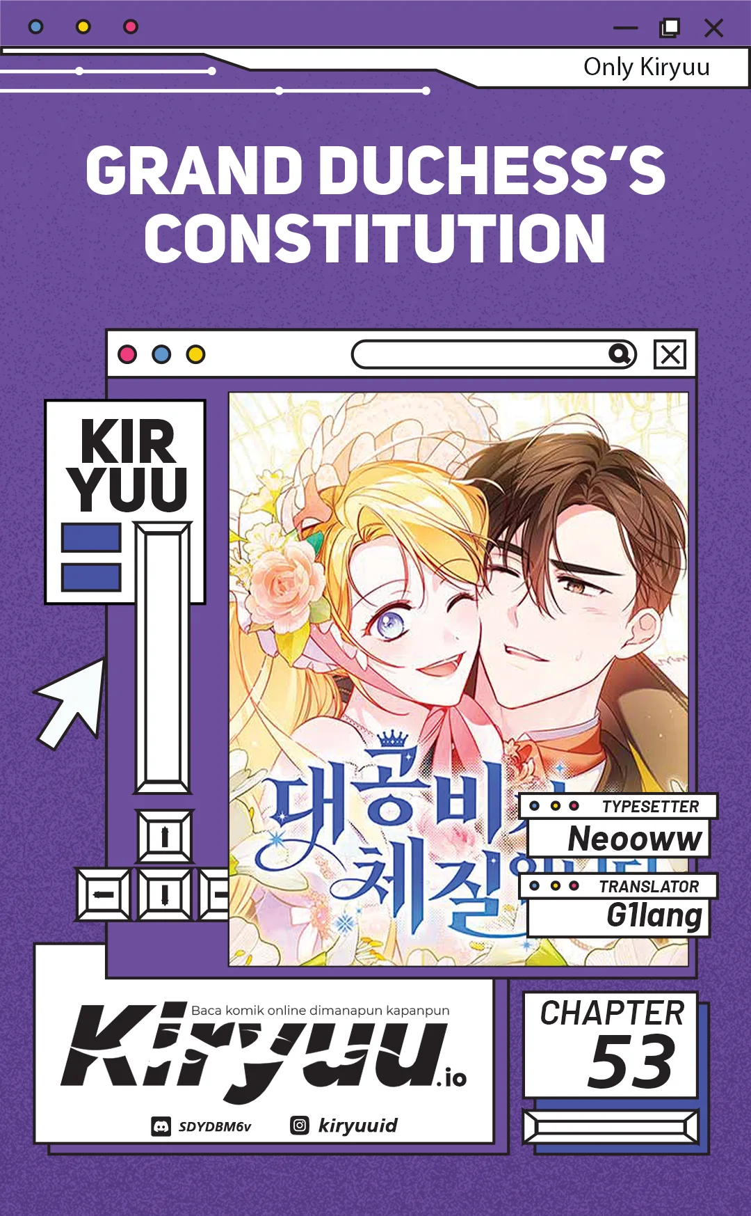 Grand Duchess’s Constitution chapter 53 halaman 1