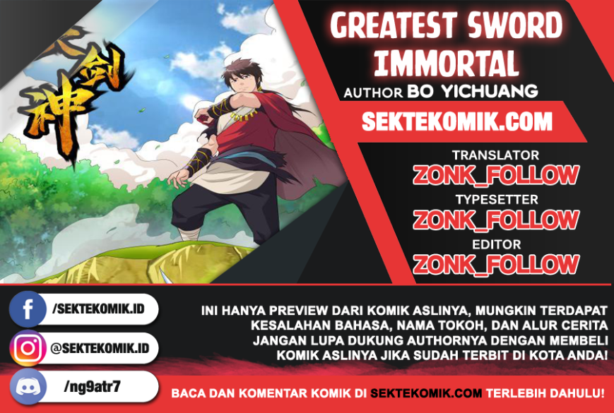 Greatest Sword Immortal Bab 08 halaman 1