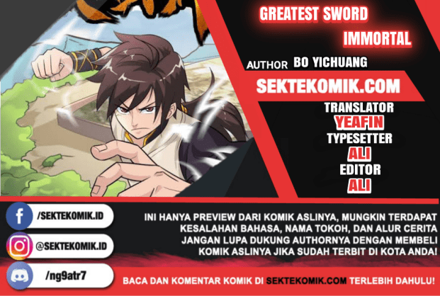 Greatest Sword Immortal Bab 33.2 halaman 1