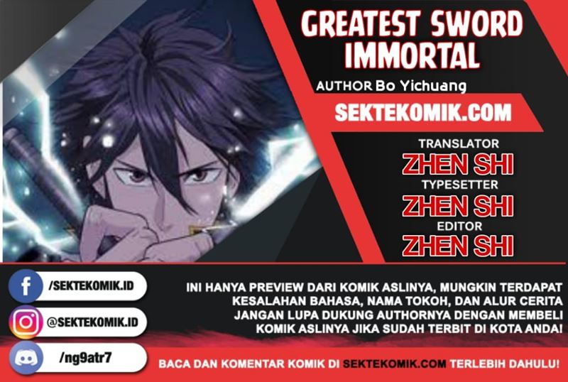 Greatest Sword Immortal Bab 52 halaman 1