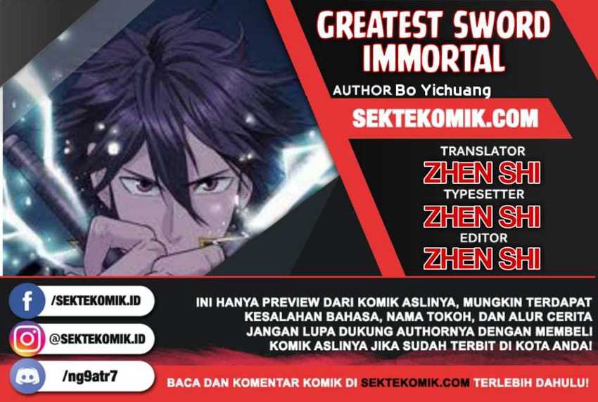 Greatest Sword Immortal chapter 56 halaman 1
