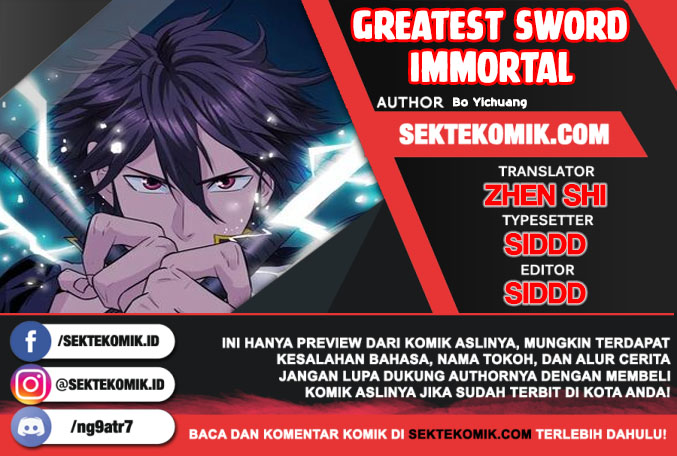 Greatest Sword Immortal Bab 72 halaman 1