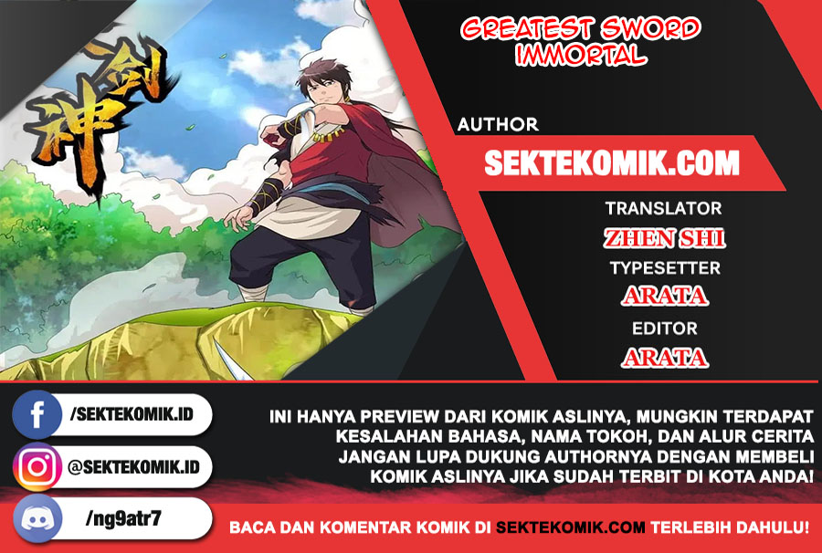 Greatest Sword Immortal Bab 89 halaman 1