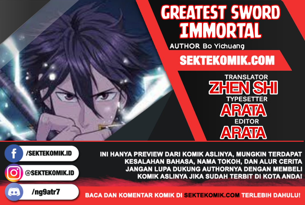 Greatest Sword Immortal Bab 92 halaman 1