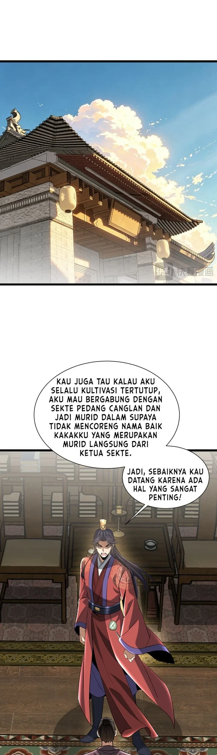 Greetings, Sect Leader Bab 18 halaman 13