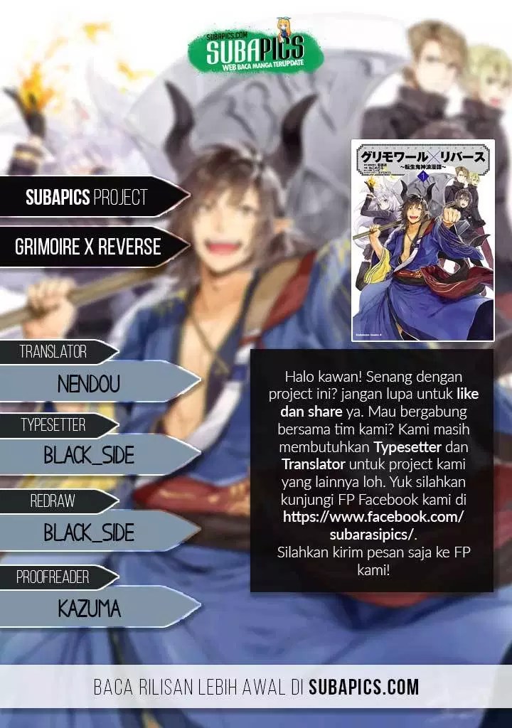 Grimore x Reverse – Tensei Kishin Roumantan Bab 02 halaman 1