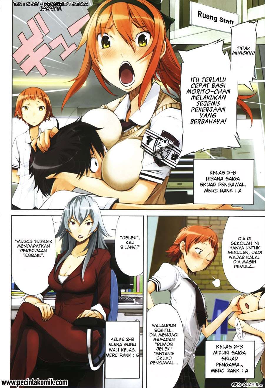 Gun x Clover chapter 1 halaman 4