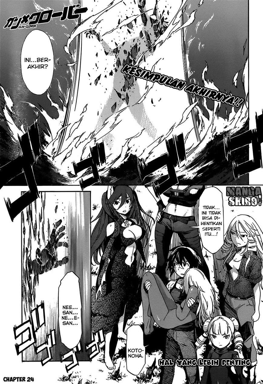 Gun x Clover chapter 24 halaman 2