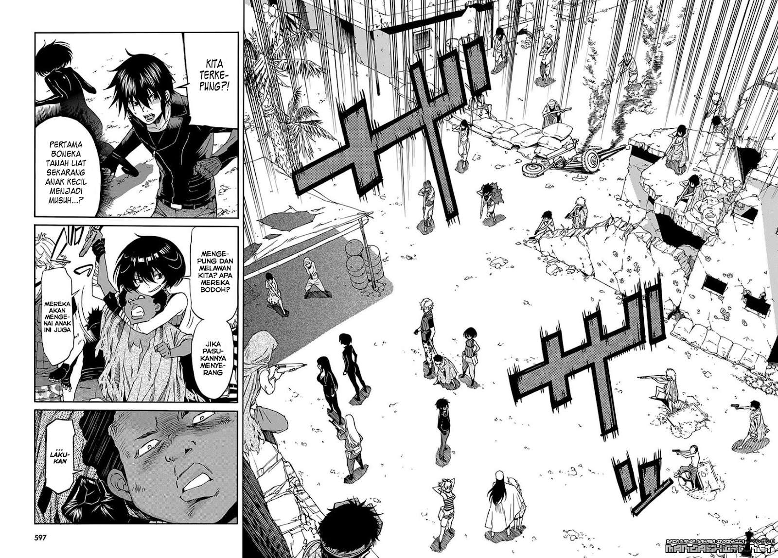 Gun x Clover chapter 53 halaman 7