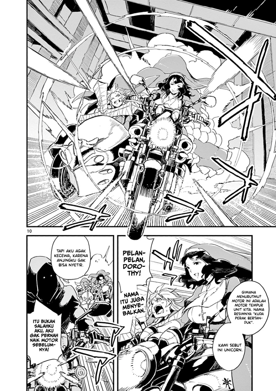 Gunbured x Sisters chapter 04 halaman 12