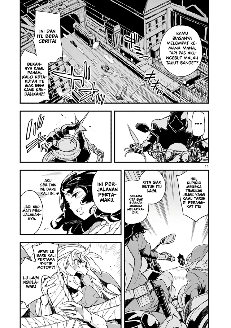 Gunbured x Sisters chapter 04 halaman 13