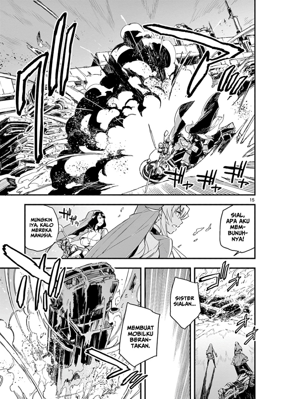 Gunbured x Sisters chapter 04 halaman 17