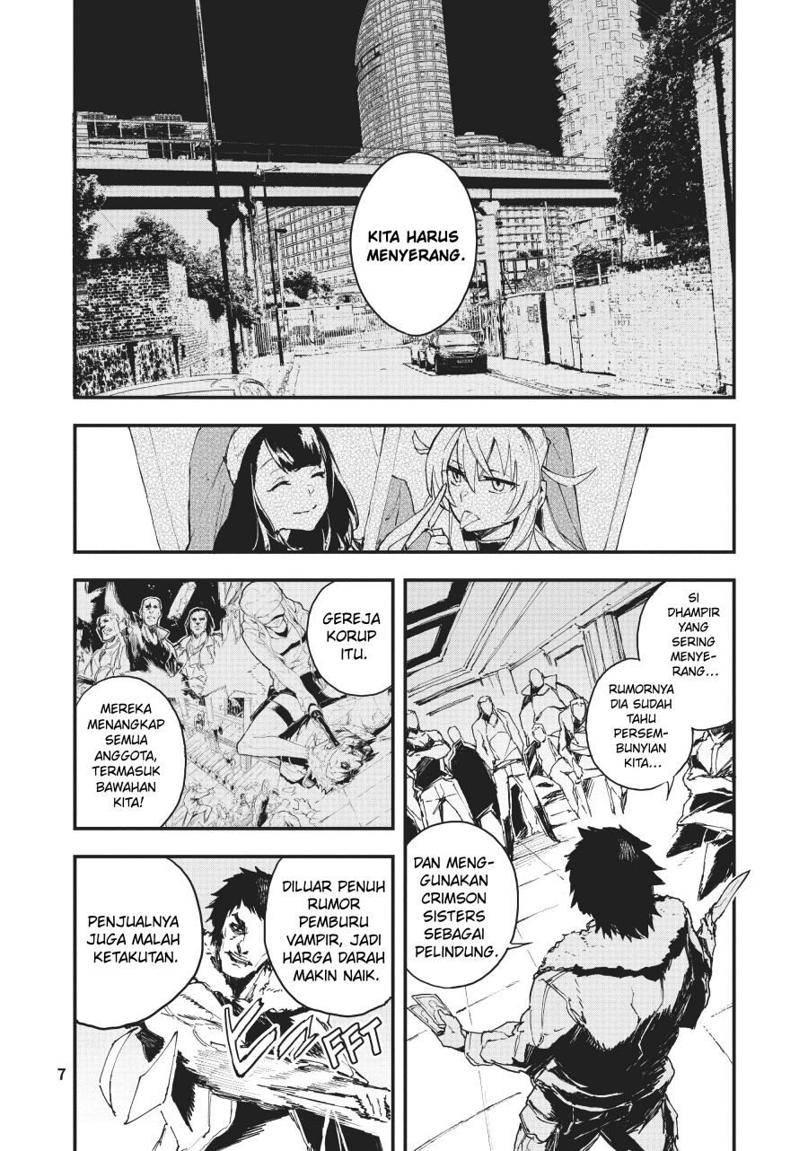 Gunbured x Sisters chapter 6 halaman 8