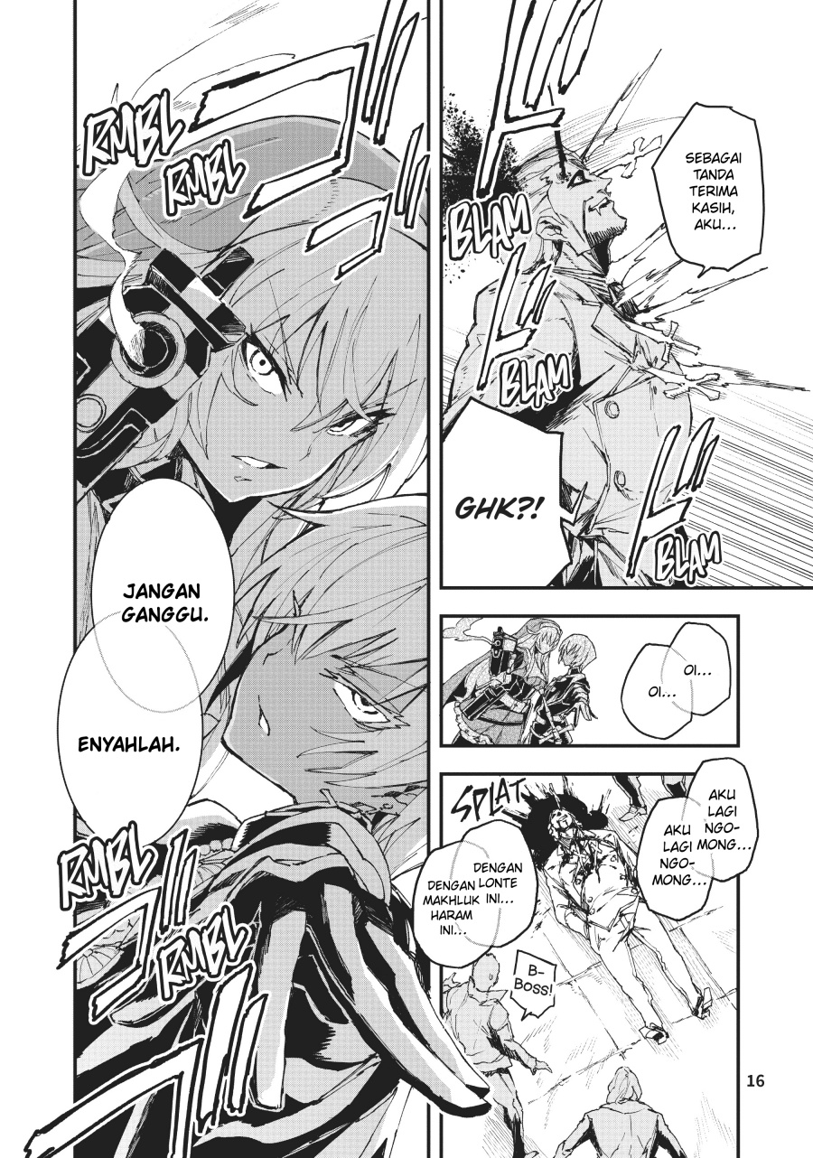 Gunbured x Sisters chapter 6 halaman 17