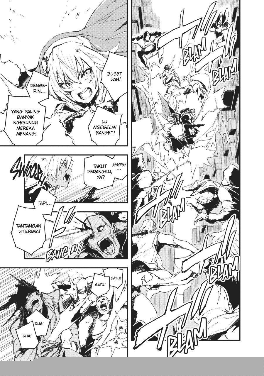 Gunbured x Sisters chapter 6 halaman 24