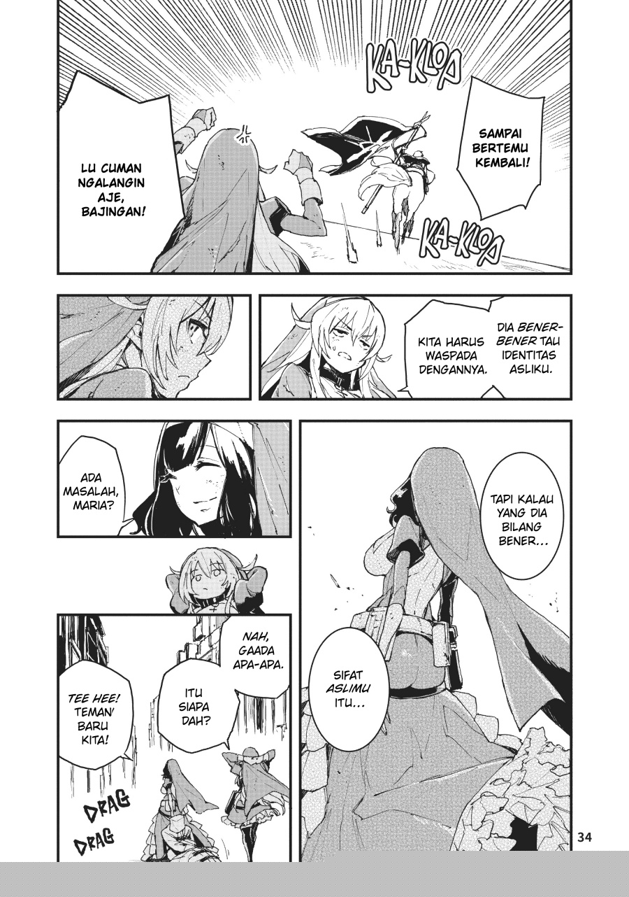 Gunbured x Sisters chapter 6 halaman 34