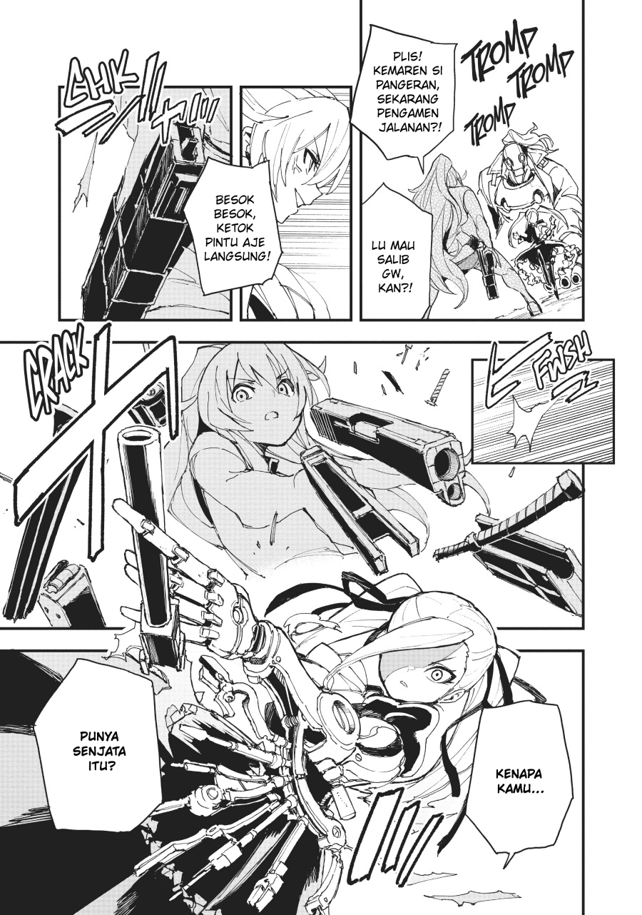 Gunbured x Sisters chapter 7 halaman 9