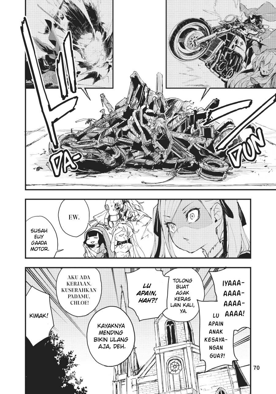 Gunbured x Sisters chapter 7 halaman 33