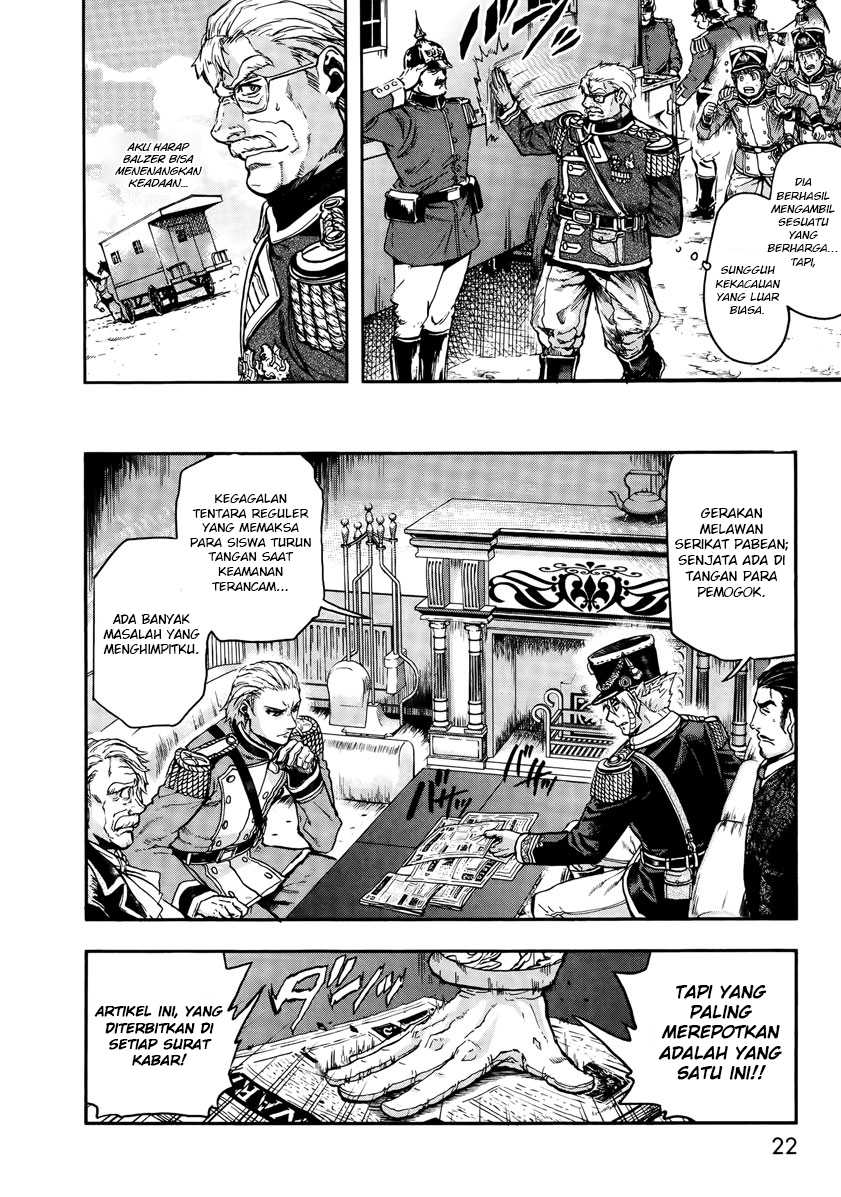 Gunka no Baltzar chapter 11 halaman 23