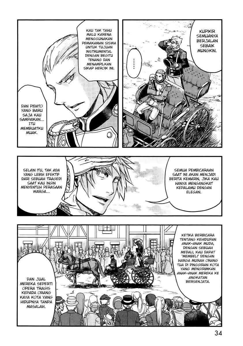 Gunka no Baltzar chapter 11 halaman 34